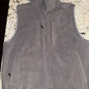 Drake Gray Fleece Vest - New without tags